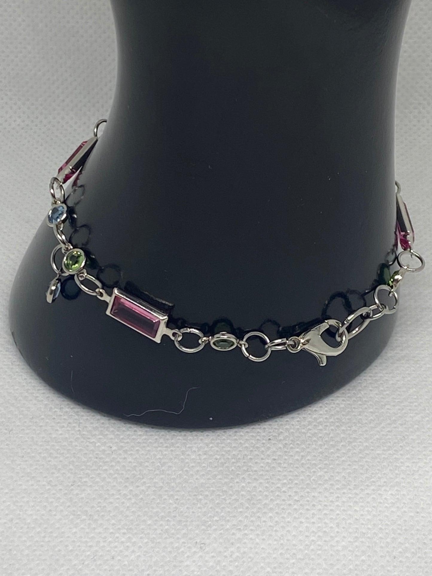 Dainty Vintage Swarovski Crystal handmade bracelet