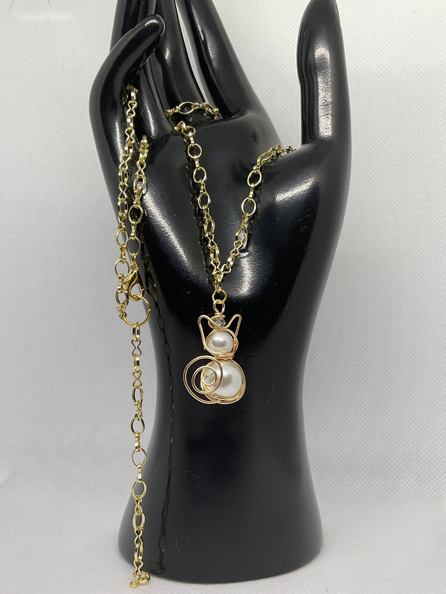 Artisan Cat Necklace