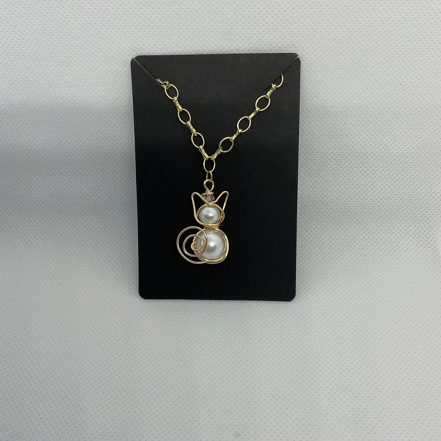 Artisan Cat Necklace