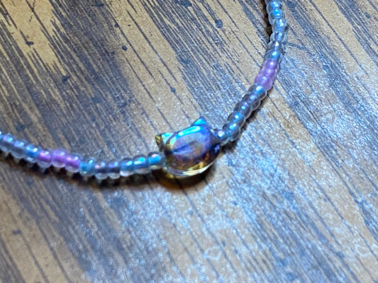 Cat Seed bead bracelet