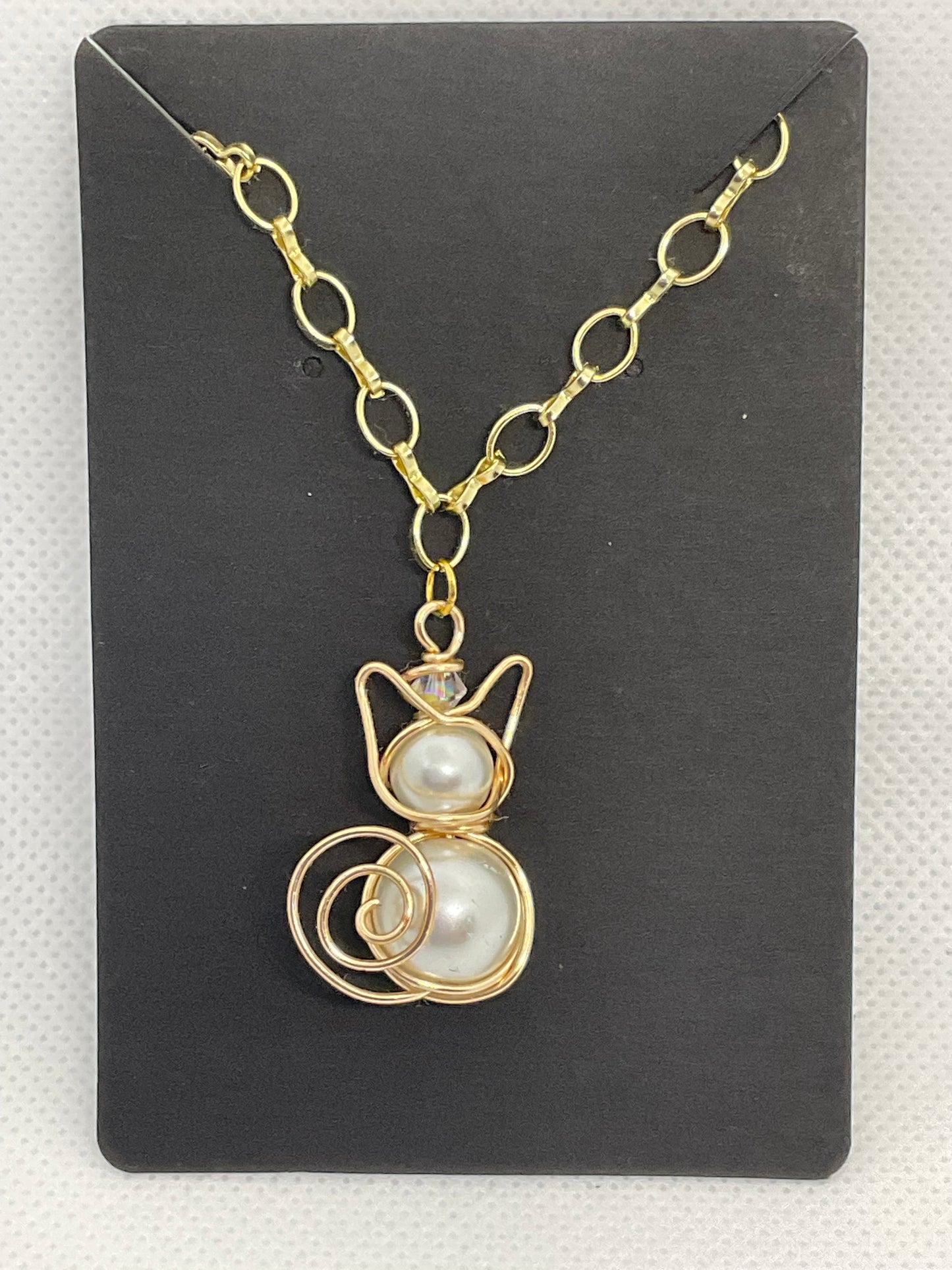 Artisan Cat Necklace