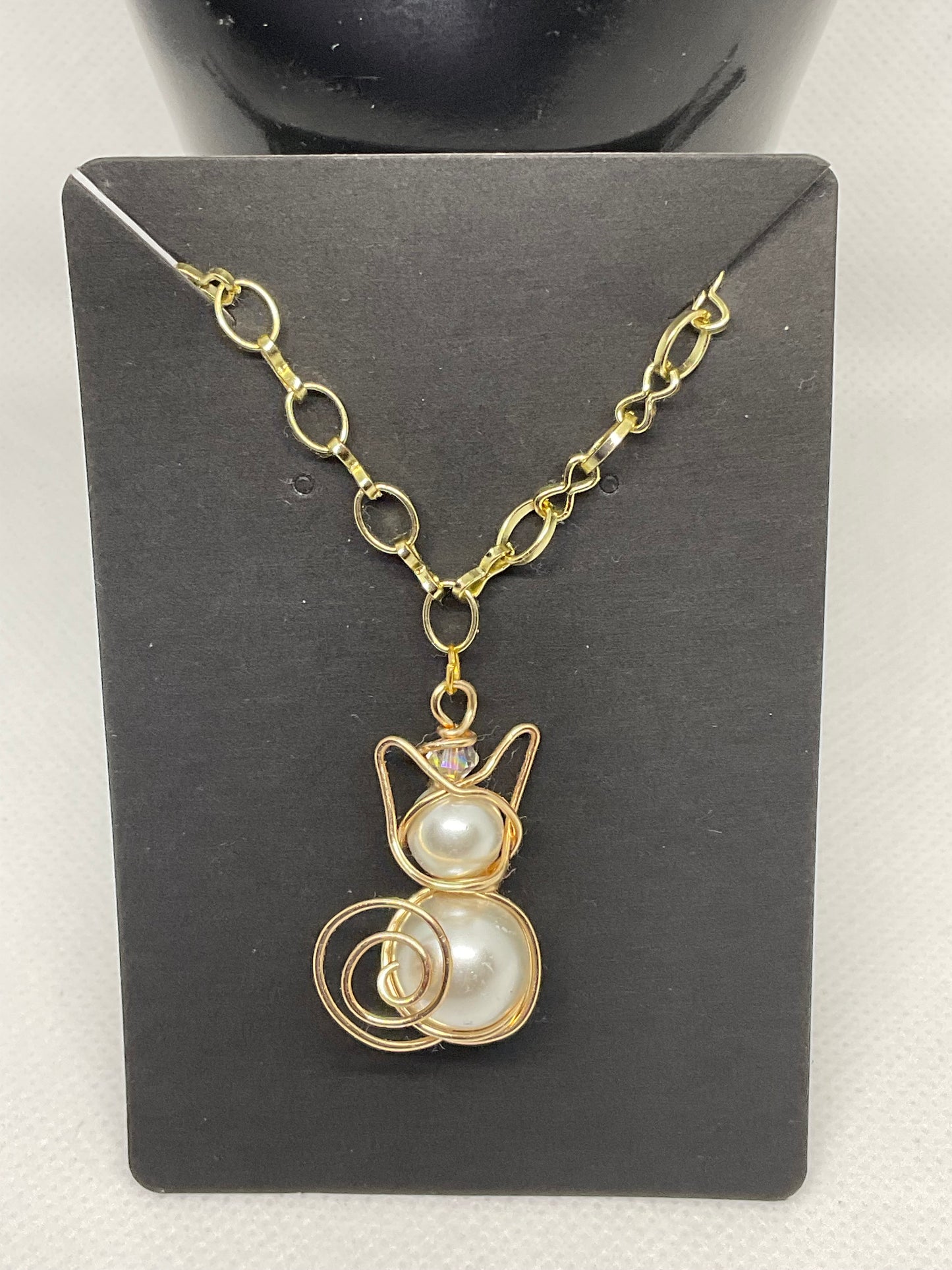 Artisan Cat Necklace