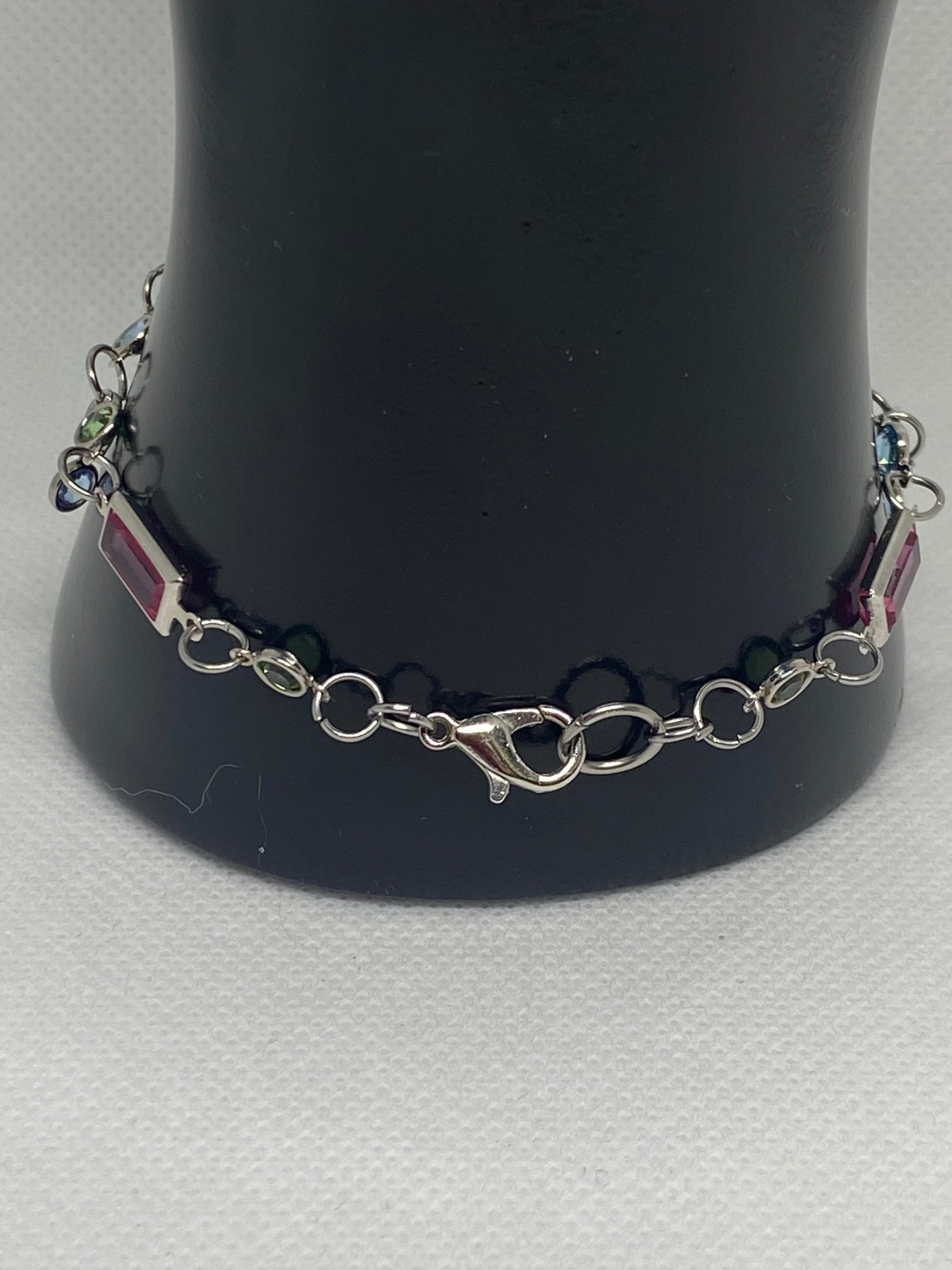 Dainty Vintage Swarovski Crystal handmade bracelet