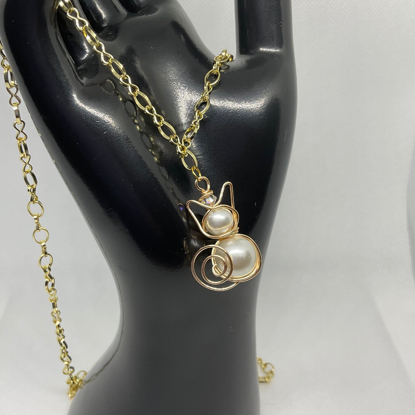 Artisan Cat Necklace