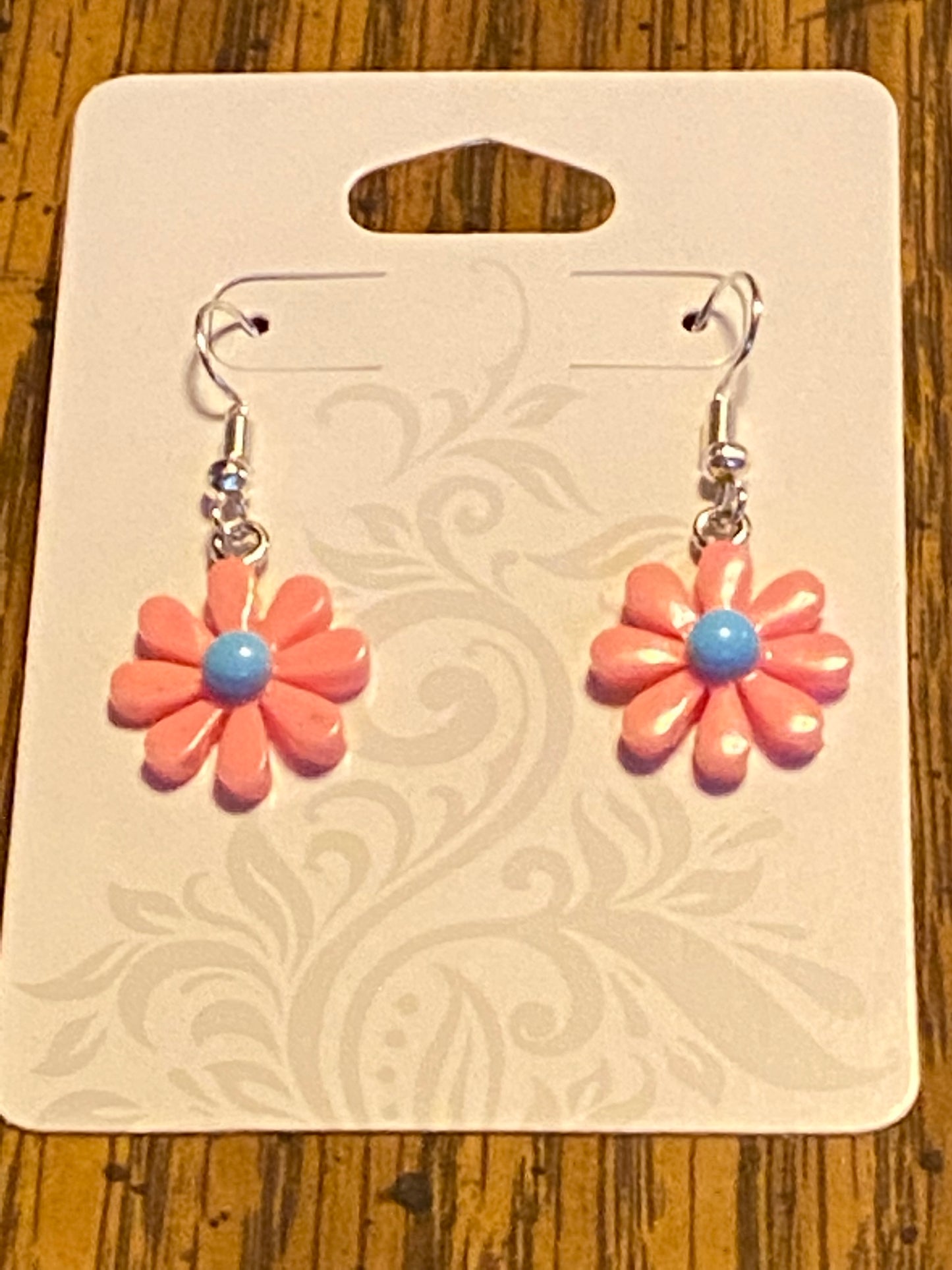 Yellow Daisy Dangle Earrings