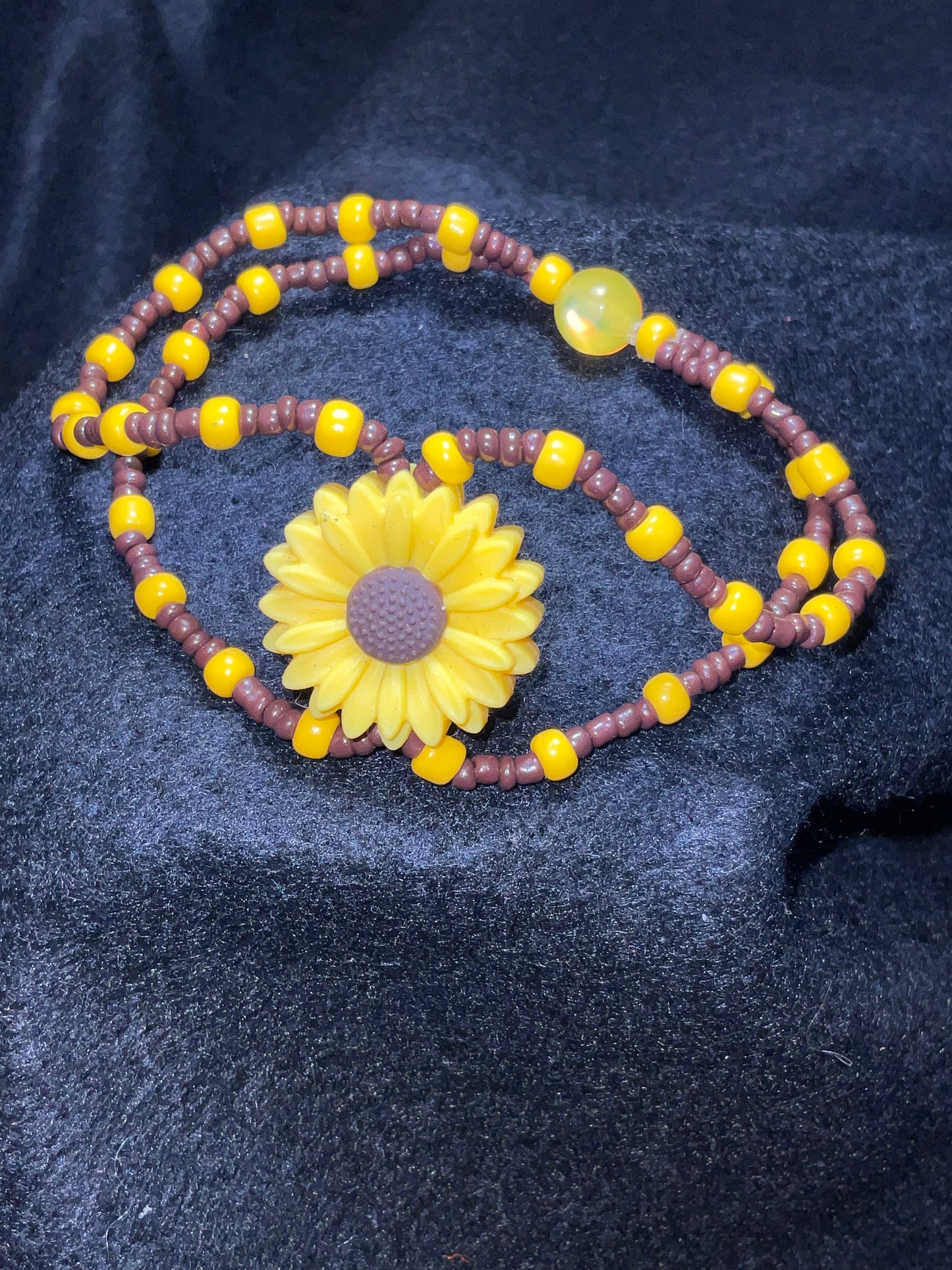 Sunflower bracelet