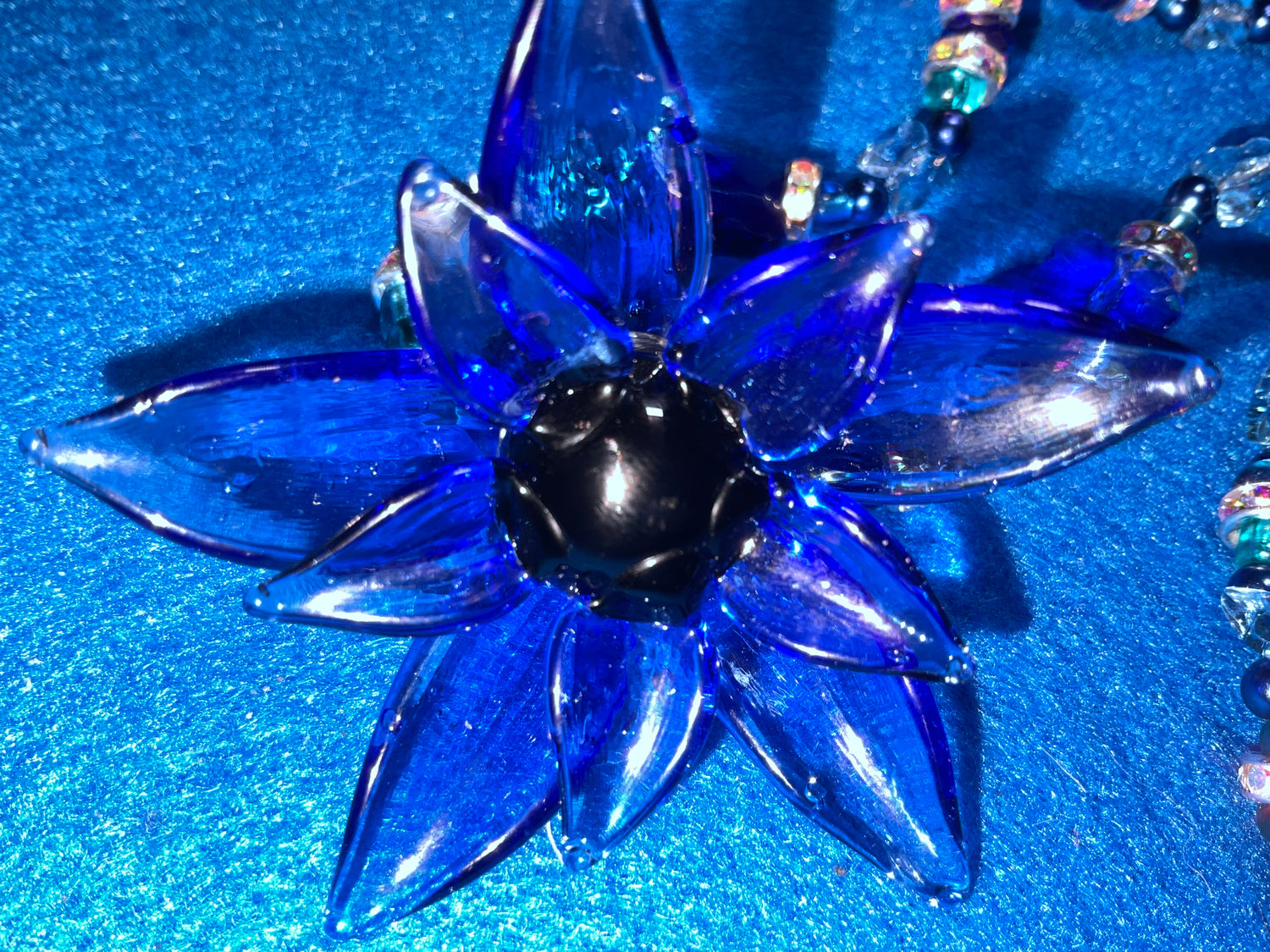 Handmade Genuine Crystal, Gemstone, and Seed Bead Necklaces.