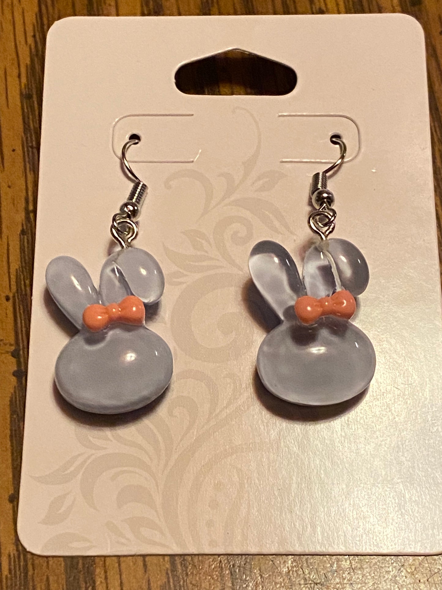 Lavander Bunny Earrings