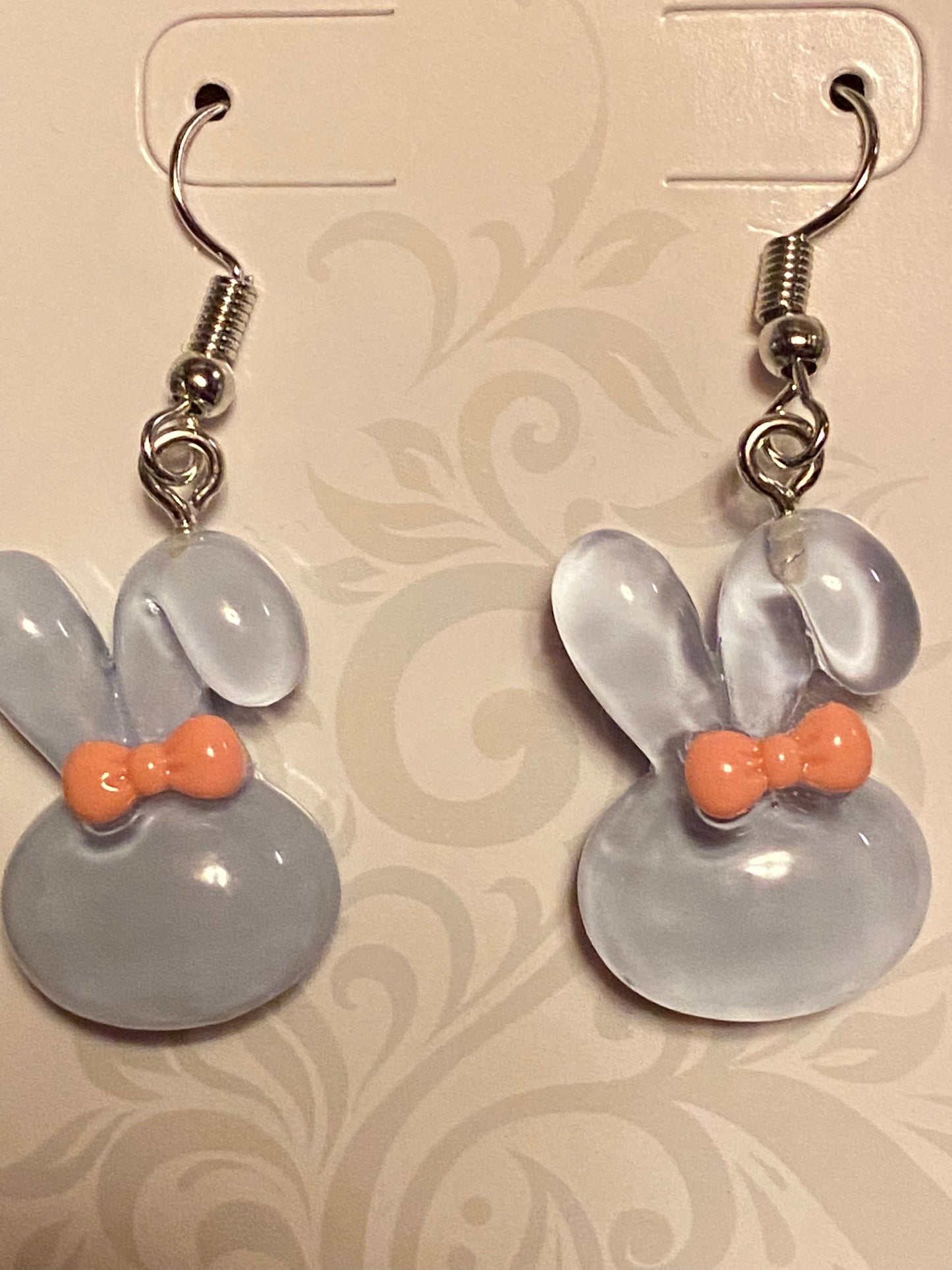 Lavander Bunny Earrings