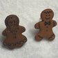 Gingerbreadman Stainless Steel Post Earrings