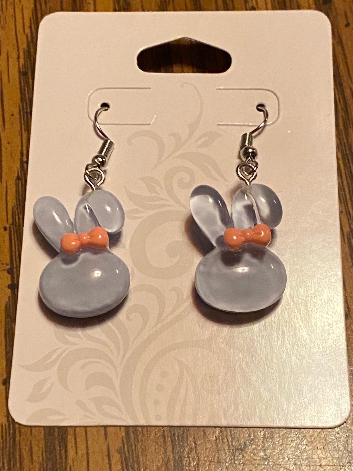 Lavander Bunny Earrings