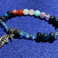 Fairy & Lt Blue Sapphire chakra bracelet