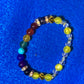 Yellow Crystal butterflies & Chakra stones