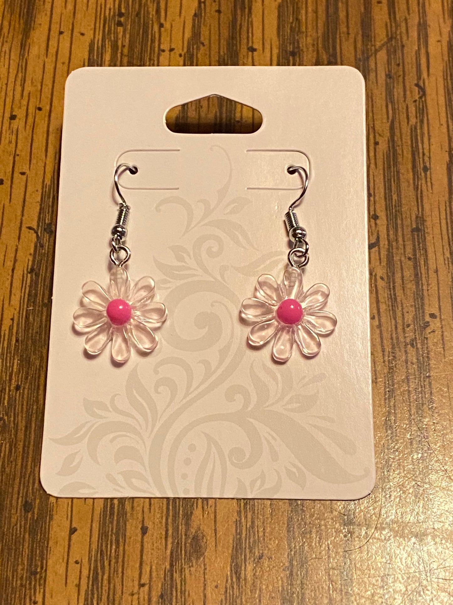 Yellow Daisy Dangle Earrings