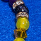 Yellow Crystal butterflies & Chakra stones