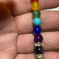Yellow Crystal butterflies & Chakra stones