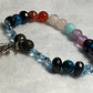 Fairy & Lt Blue Sapphire chakra bracelet