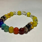 Yellow Crystal butterflies & Chakra stones