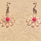 Yellow Daisy Dangle Earrings