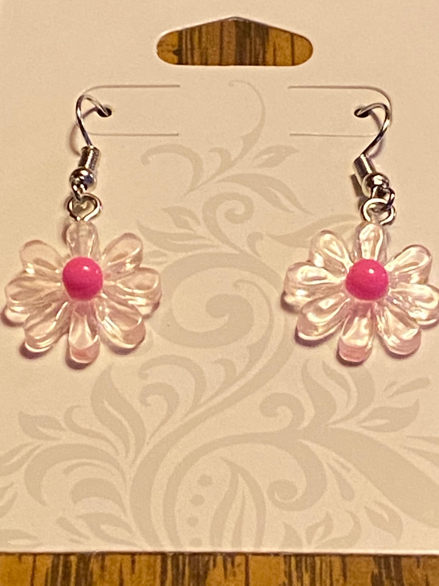 Yellow Daisy Dangle Earrings