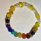 Yellow Crystal butterflies & Chakra stones