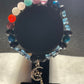 Fairy & Lt Blue Sapphire chakra bracelet