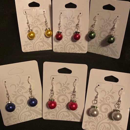 Christmas Ornament Earrings