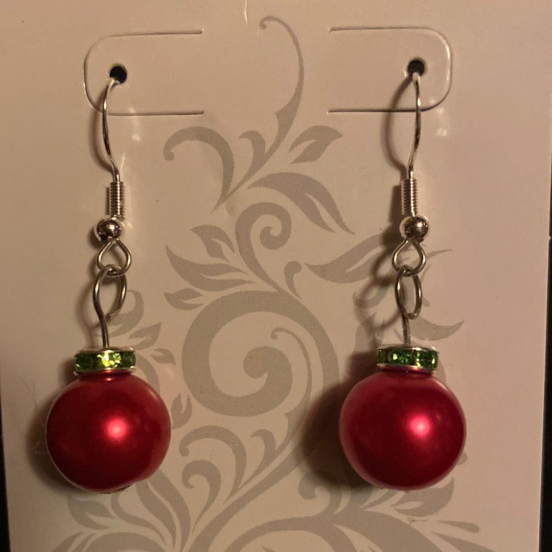 Christmas Ornament Earrings