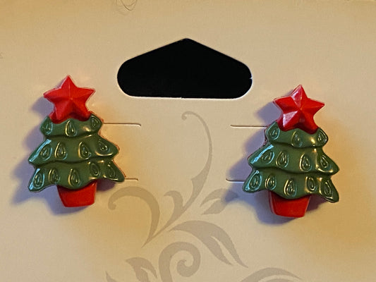 Christmas Tree Earrings