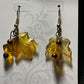 Vintage Swarovski Crystal and Maple Leaf Earring’s