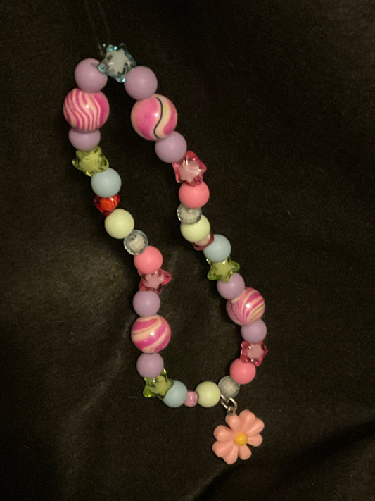 Pastel Flower Lanyard/phone strap/camera strap