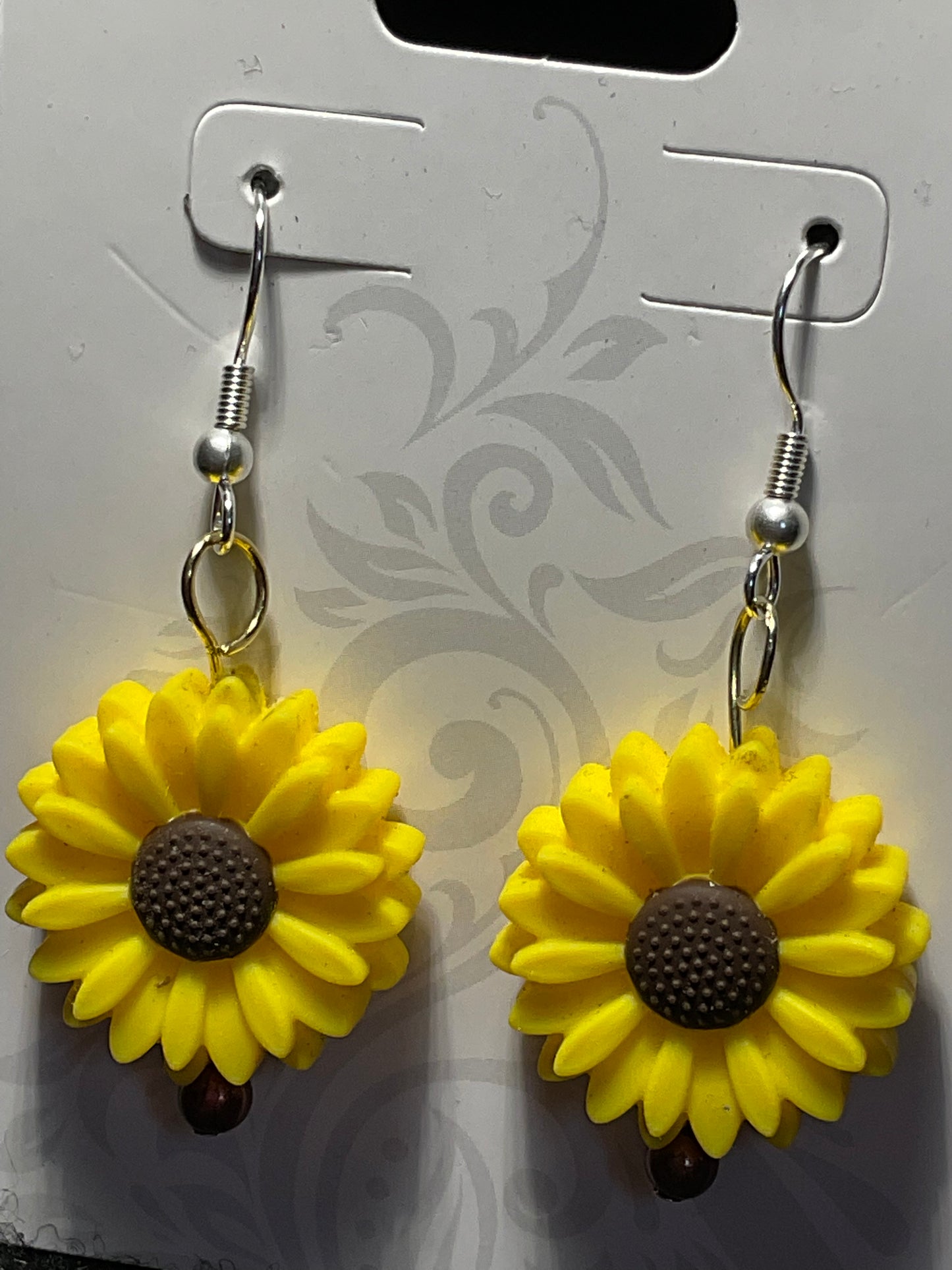 Sunflower Earrings Hypoallergenic