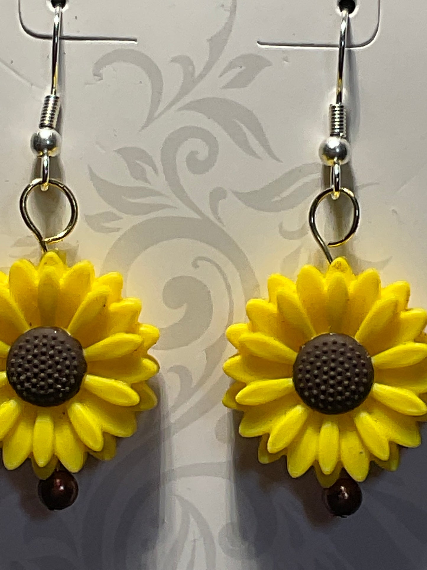 Sunflower Earrings Hypoallergenic