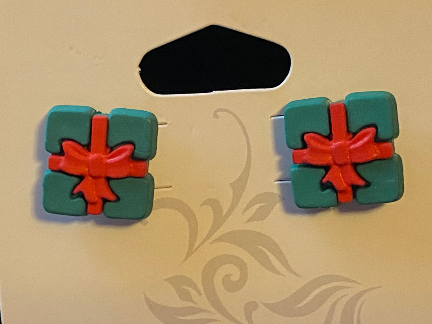 Holiday Present Earrings