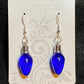 Christmas bulb earrings Hypoallergenic